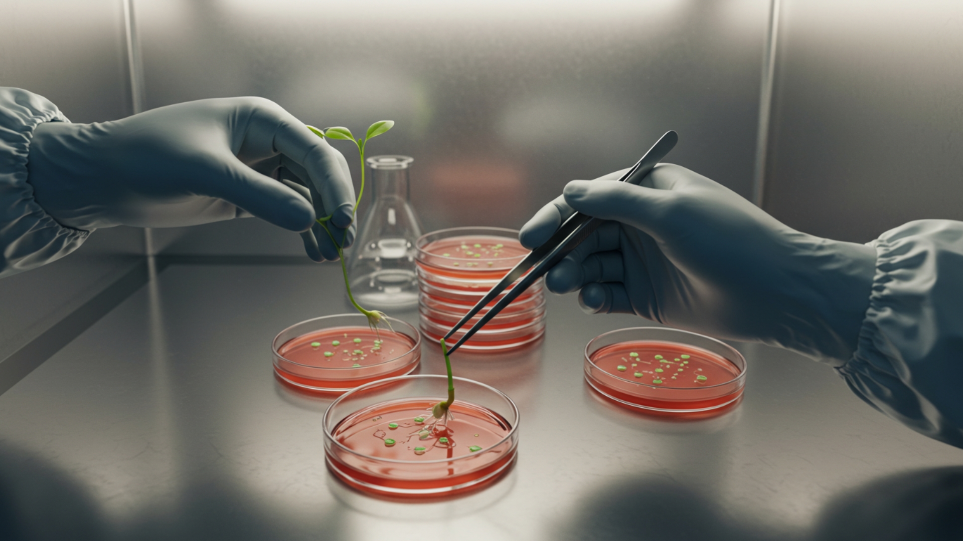 DNA extraction from plant material